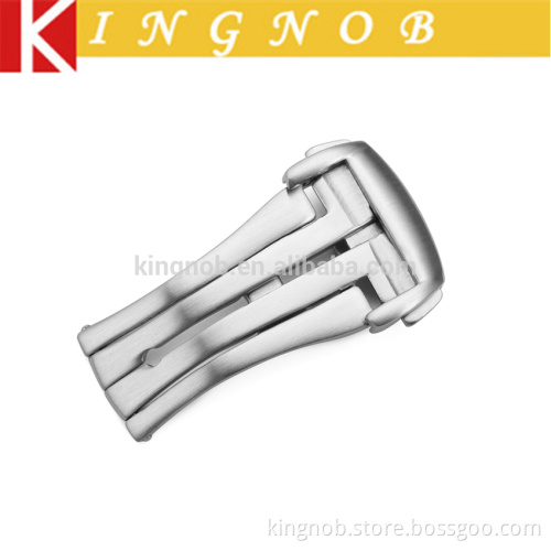16mm 18mm 20mm Stainless Steel Deployant Clasp Buckle Brushed and Polished Sliver Watch clasp watch deployment clasp